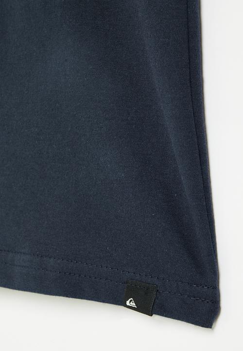 Quiksilver - Circled script front muscle boy - navy blazer