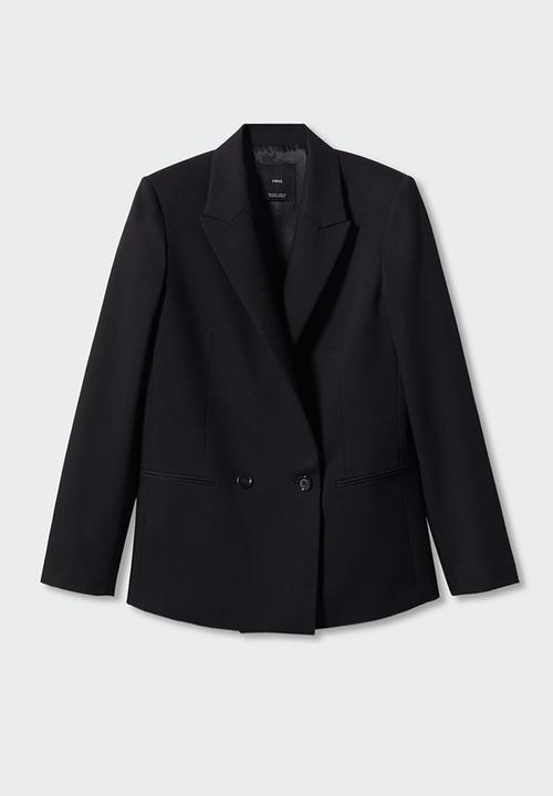 MANGO - Blazer greta - black