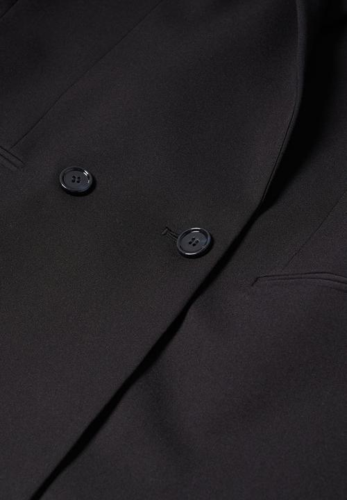 MANGO - Blazer greta - black