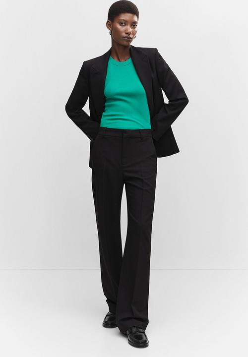 MANGO - Blazer greta - black