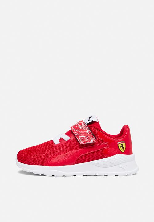 PUMA - Ferrari anzarun ls v ps - rosso corsa-puma white