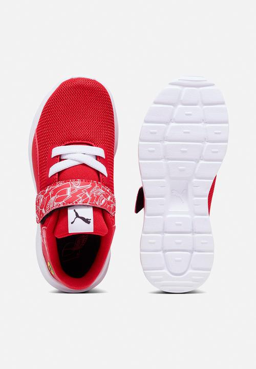 PUMA - Ferrari anzarun ls v ps - rosso corsa-puma white