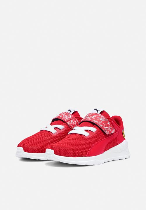 PUMA - Ferrari anzarun ls v ps - rosso corsa-puma white