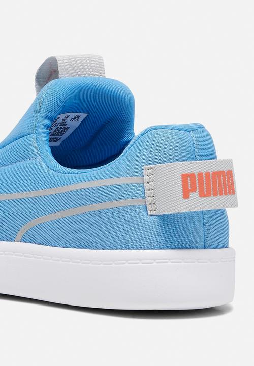 PUMA - Courtflex v2 slip on ps - regal blue-cool light gray