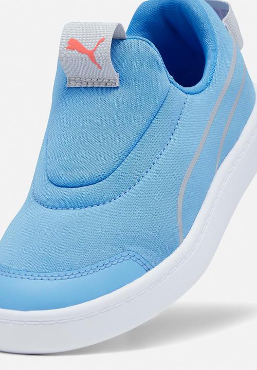 PUMA - Courtflex v2 slip on ps - regal blue-cool light gray