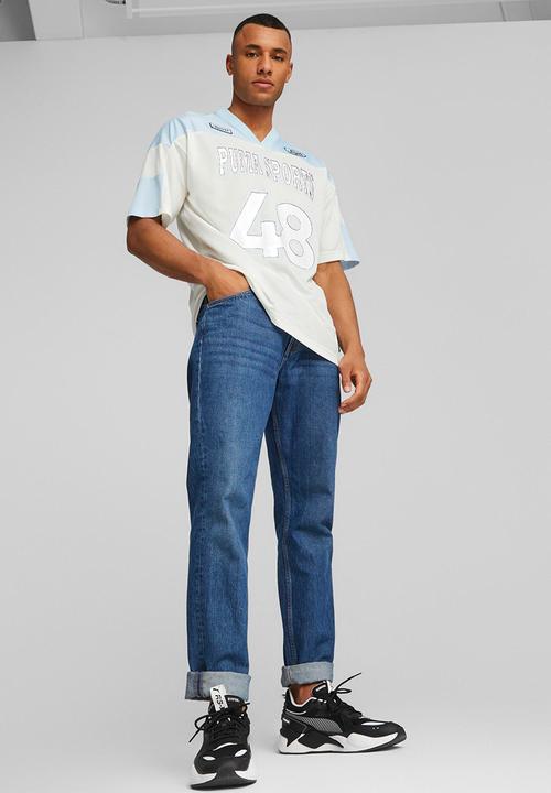 PUMA - Puma team sports jersey - white/blue 