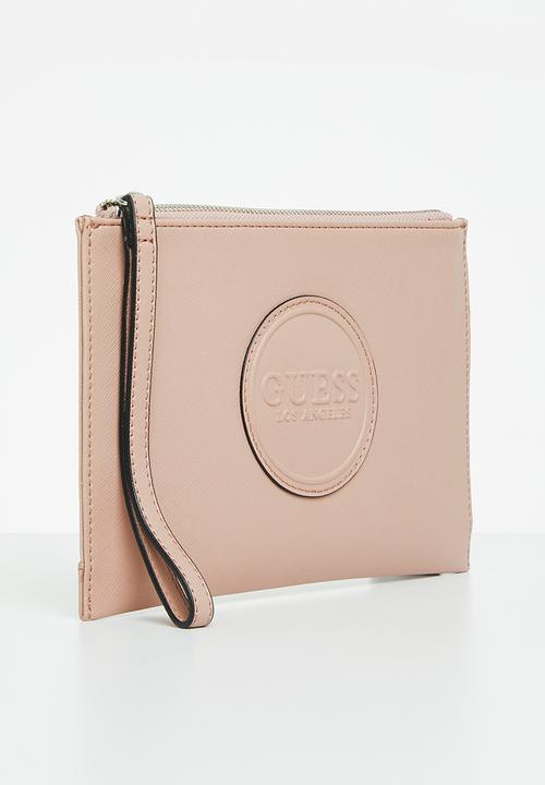 GUESS - Rothenberg slg wristlet - blush