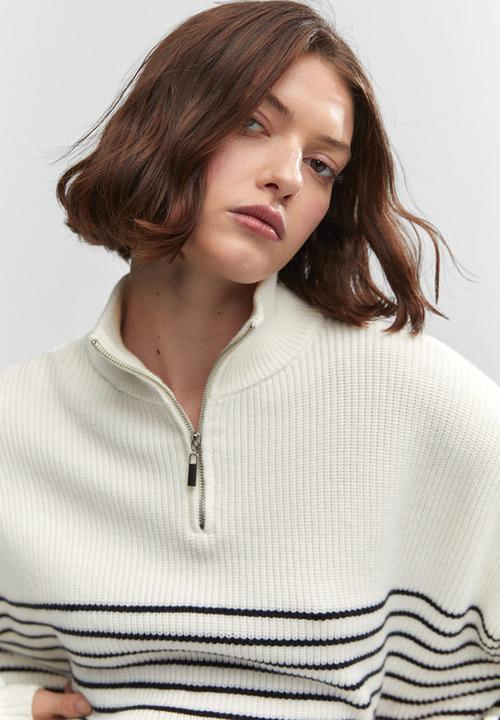 MANGO - Sweater rizon - navy