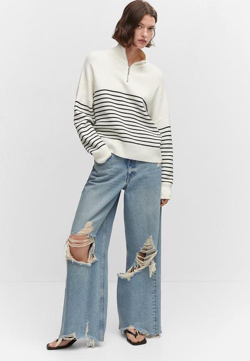 MANGO - Sweater rizon - navy