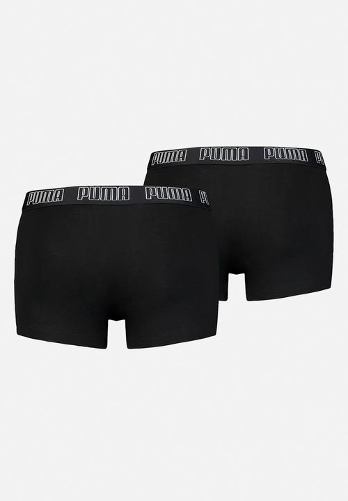 PUMA - Basic trunk 2 pack - black