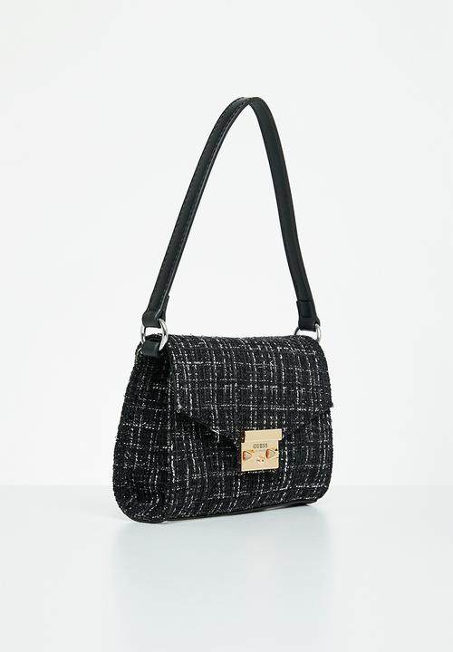 GUESS - Tergesen mini crossbody flap - black
