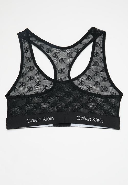 Calvin Klein - Unlined bralette - black