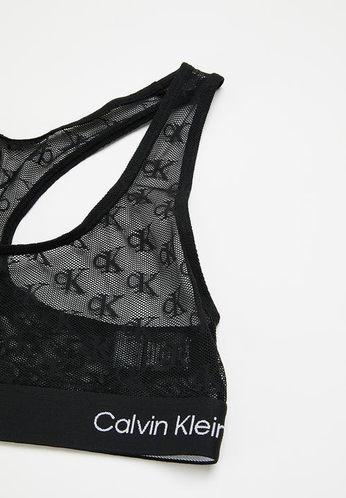 Calvin Klein - Unlined bralette - black