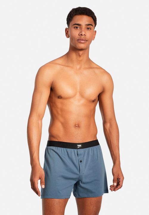 PUMA - Loose fit jersey boxer 2p - skydive