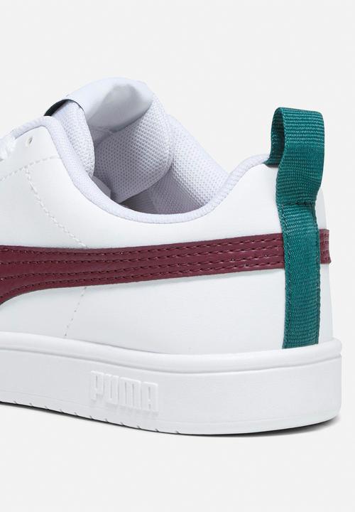 PUMA - Rickie jr - white/dark jasper/malachite