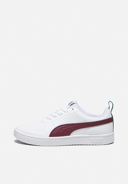 PUMA - Rickie jr - white/dark jasper/malachite