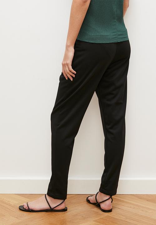 edit - Co-ord tapered trouser - black
