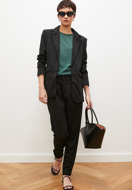 edit - Classic blazer - black