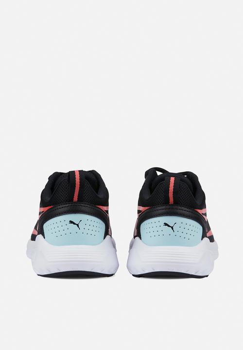 PUMA - All-day active jr - puma black-salmon-light aqua