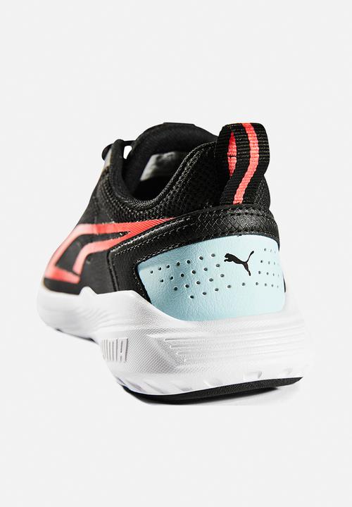 PUMA - All-day active jr - puma black-salmon-light aqua