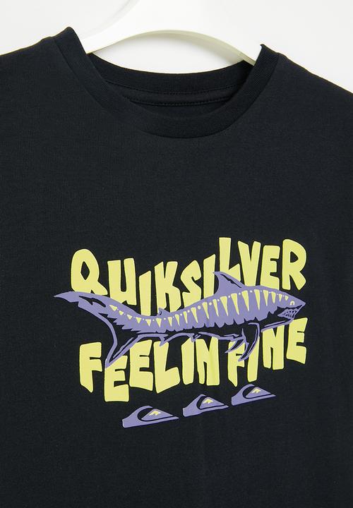 Quiksilver - Chum bucket short tee - anthracite black