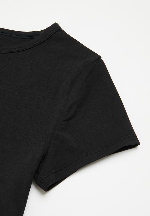 Calvin Klein - T-shirt bralette - black