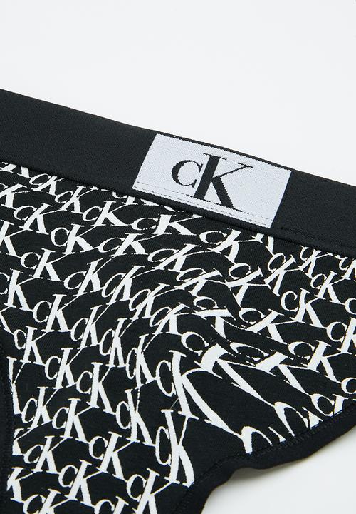 Calvin Klein - Modern thong - black & white