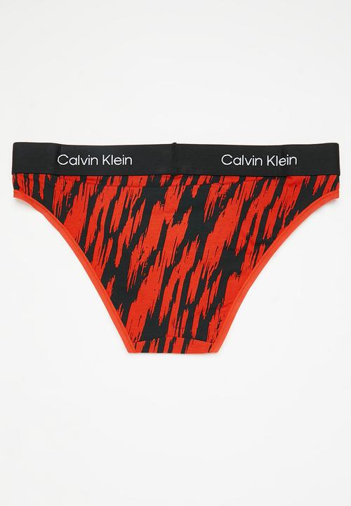 Calvin Klein - Modern bikini - red & black