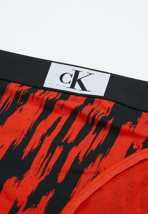Calvin Klein - Modern bikini - red & black