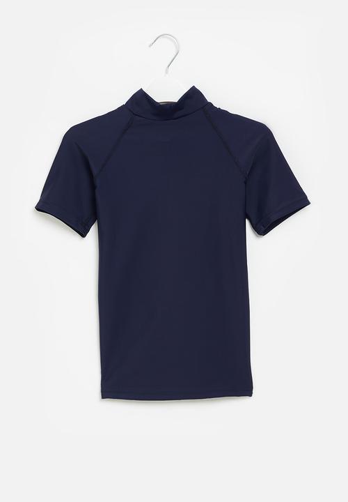 Quiksilver - Summer dayz rashvest short sleeve boys -  insignia blue