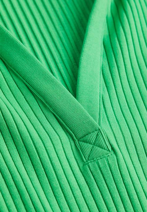 H&M - Collared jersey dress - bright green