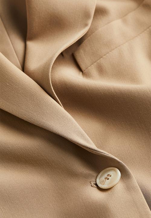 H&M - Single-breasted blazer - beige