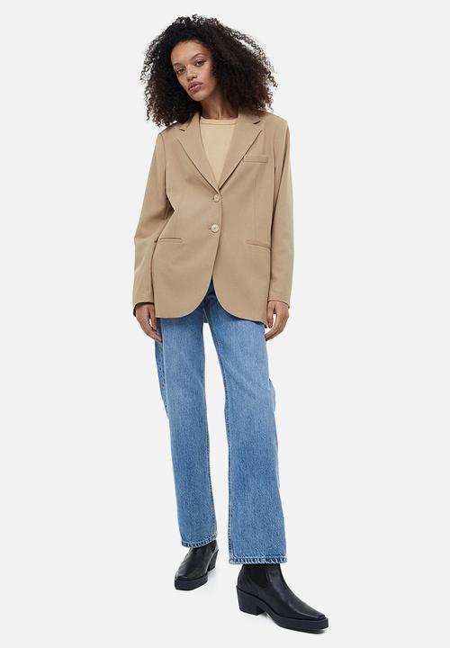 H&M - Single-breasted blazer - beige