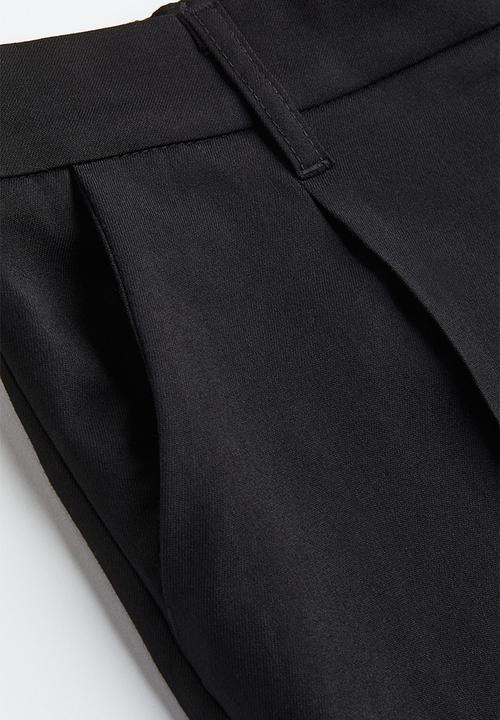 H&M - Tailored trousers - black
