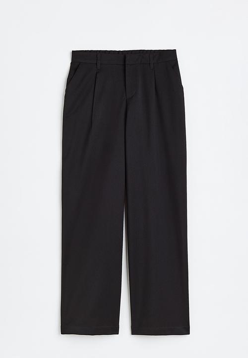 H&M - Tailored trousers - black