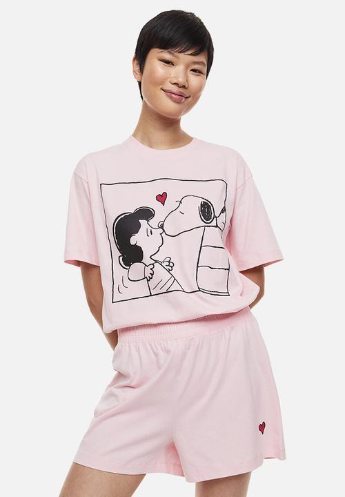 H&M - Cotton jersey pyjamas - pink
