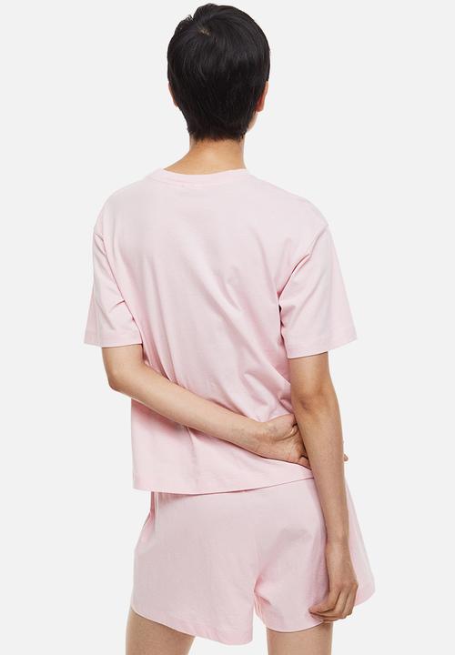 H&M - Cotton jersey pyjamas - pink