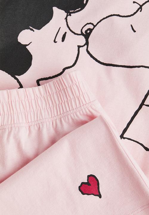 H&M - Cotton jersey pyjamas - pink
