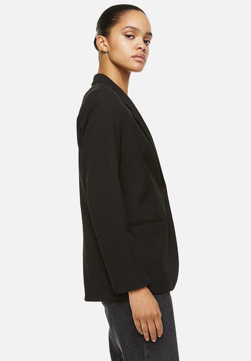 H&M - Single-breasted blazer - black