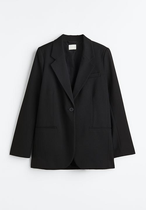 H&M - Single-breasted blazer - black