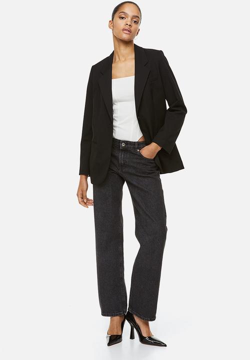 H&M - Single-breasted blazer - black