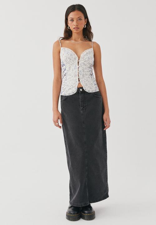 Supré  - Iris lace cami - avalon floral lilac 