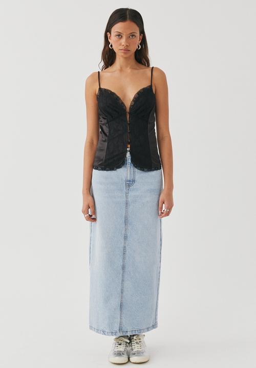 Supré  - Iris lace cami - black 
