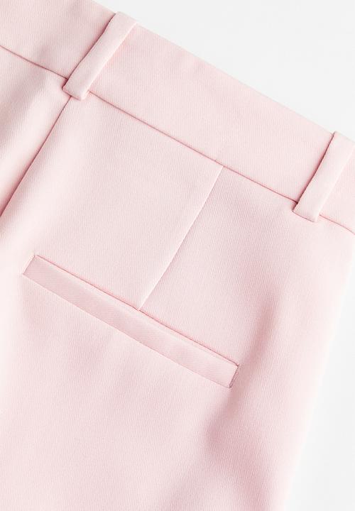 H&M - Cigarette trousers - light pink