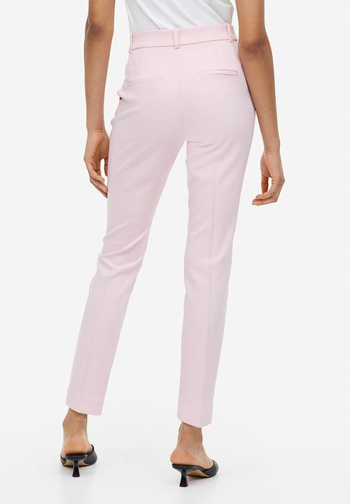 H&M - Cigarette trousers - light pink