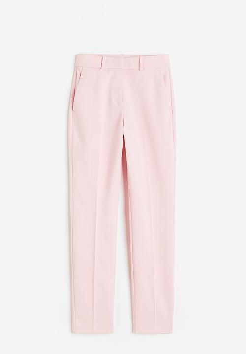 H&M - Cigarette trousers - light pink