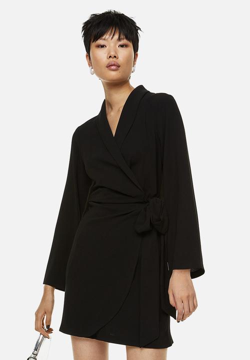 H&M - Wrap dress - black
