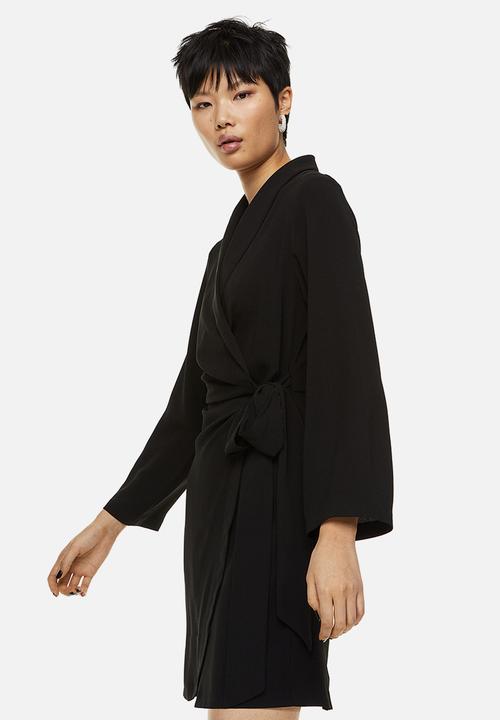 H&M - Wrap dress - black