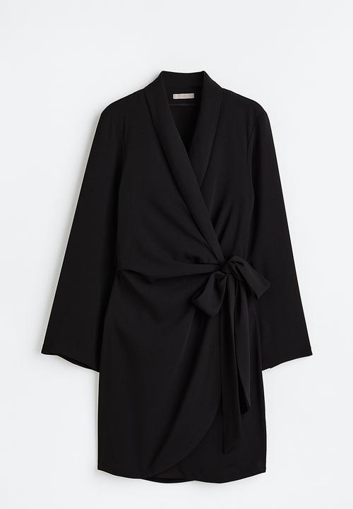 H&M - Wrap dress - black