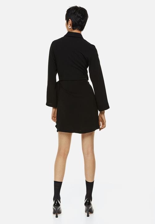 H&M - Wrap dress - black